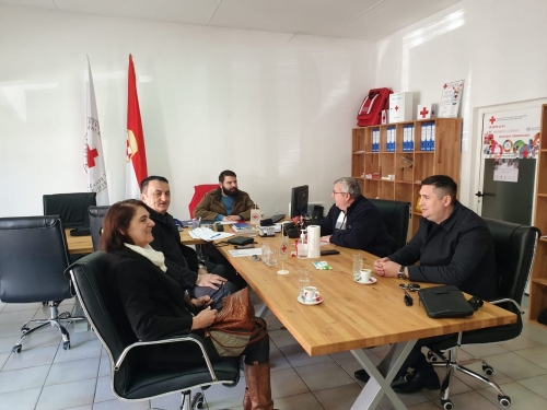 Kolege iz CK Mostar i CK Čapljina u posjeti Crvenom križu ŽZH