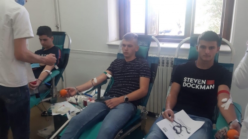 CK Široki Brijeg: Održana akcija darivanja krvi za srednjoškolce