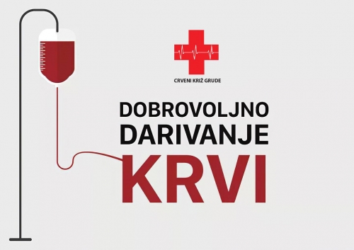 CK Grude: Najava akcije darivanja krvi za građane Gruda